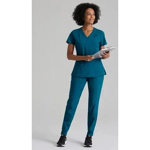 Barco One Racer Scrub Top, Bahama Blue, 2XL