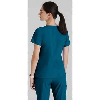Barco One Pulse Scrub Top, Bahama Blue, XL