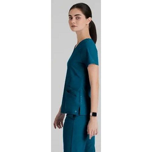 Barco One Pulse Scrub Top, Bahama Blue, XL