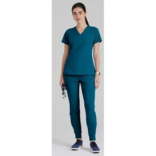 Barco One Pulse Scrub Top, Bahama Blue, 5XL