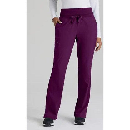 Barco One Stride Scrub Trousers, Wine Red, 2XS, Short Leg