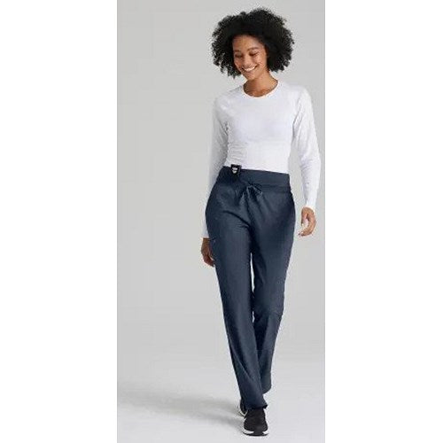 Barco One Stride Scrub Trousers, Steel Grey, Large, Regular Leg