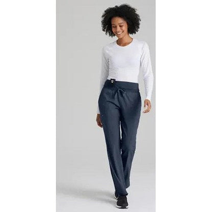 Barco One Stride Scrub Trousers, Steel Grey, Large, Regular Leg