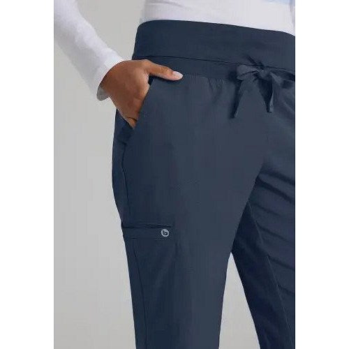 Barco One Stride Scrub Trousers, Steel Grey, 2XS, Short Leg Easy2Order : WIS11195