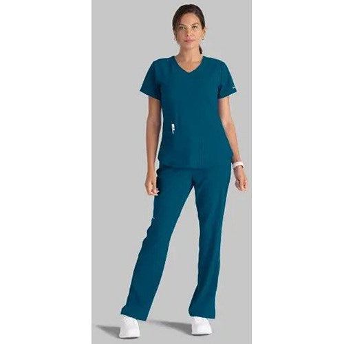 Skechers SK101 Breeze Female Scrub Top, Bahama, Size XL