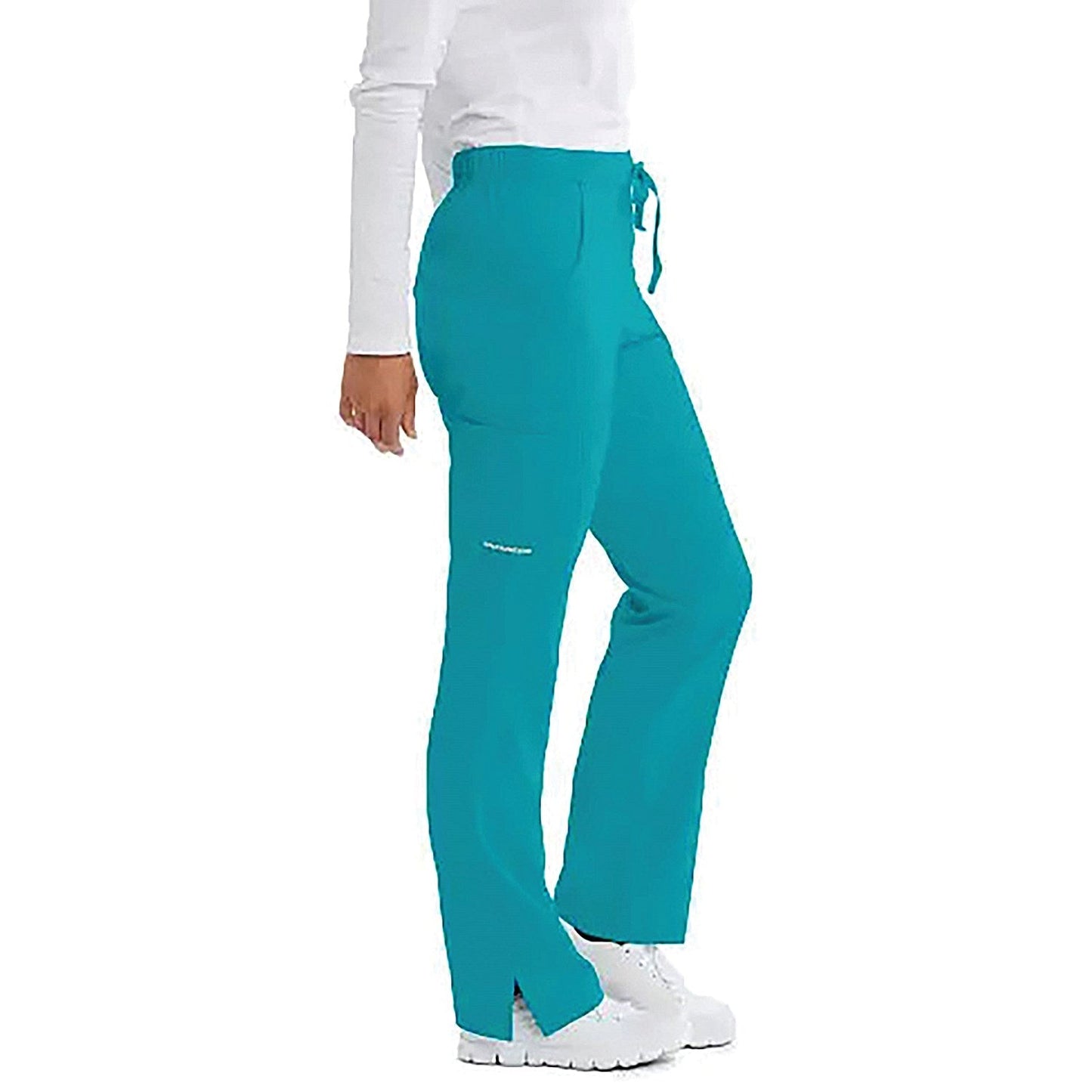 Skechers Female Reliance Mid-Rise Trousers, Teal Blue, Medium