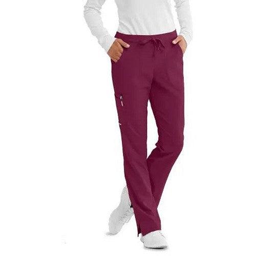 Skechers SK201 Reliance Trousers, Wine Red, 2XS, Tall Leg