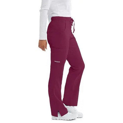 Skechers SK201 Reliance Trousers, Wine Red, 2XS, Tall Leg