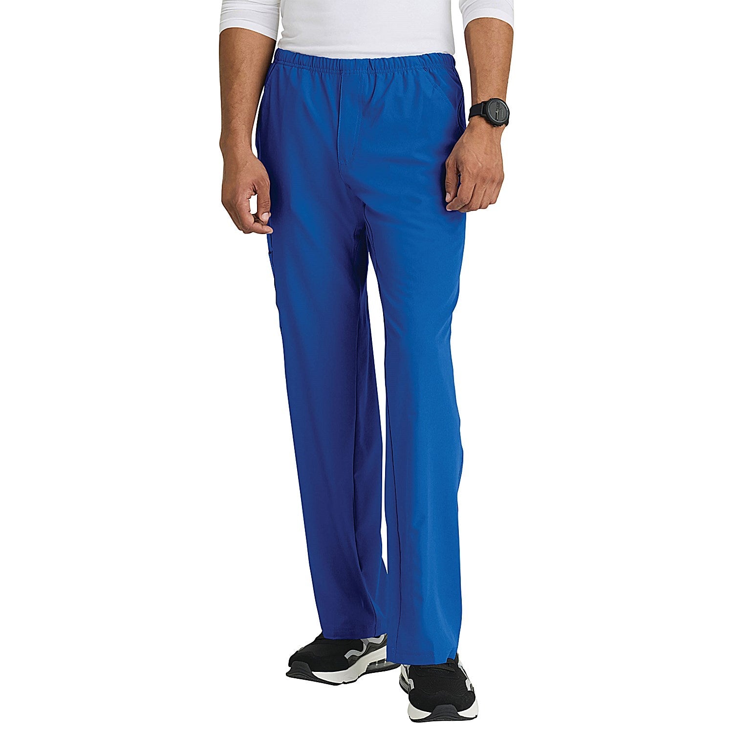 Skechers Unisex Drawcord Scrub Trousers, Royal Blue, Large Easy2Order : WIS12829