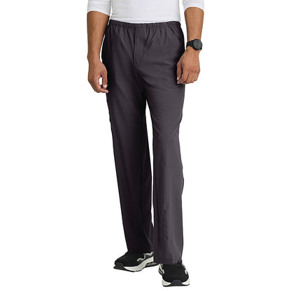 Skechers Unisex Drawcord Scrub Trousers, Pewter, XL
