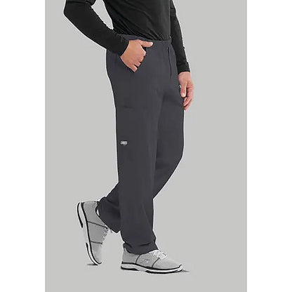Skechers Unisex Drawcord Scrub Trousers, Pewter, XL