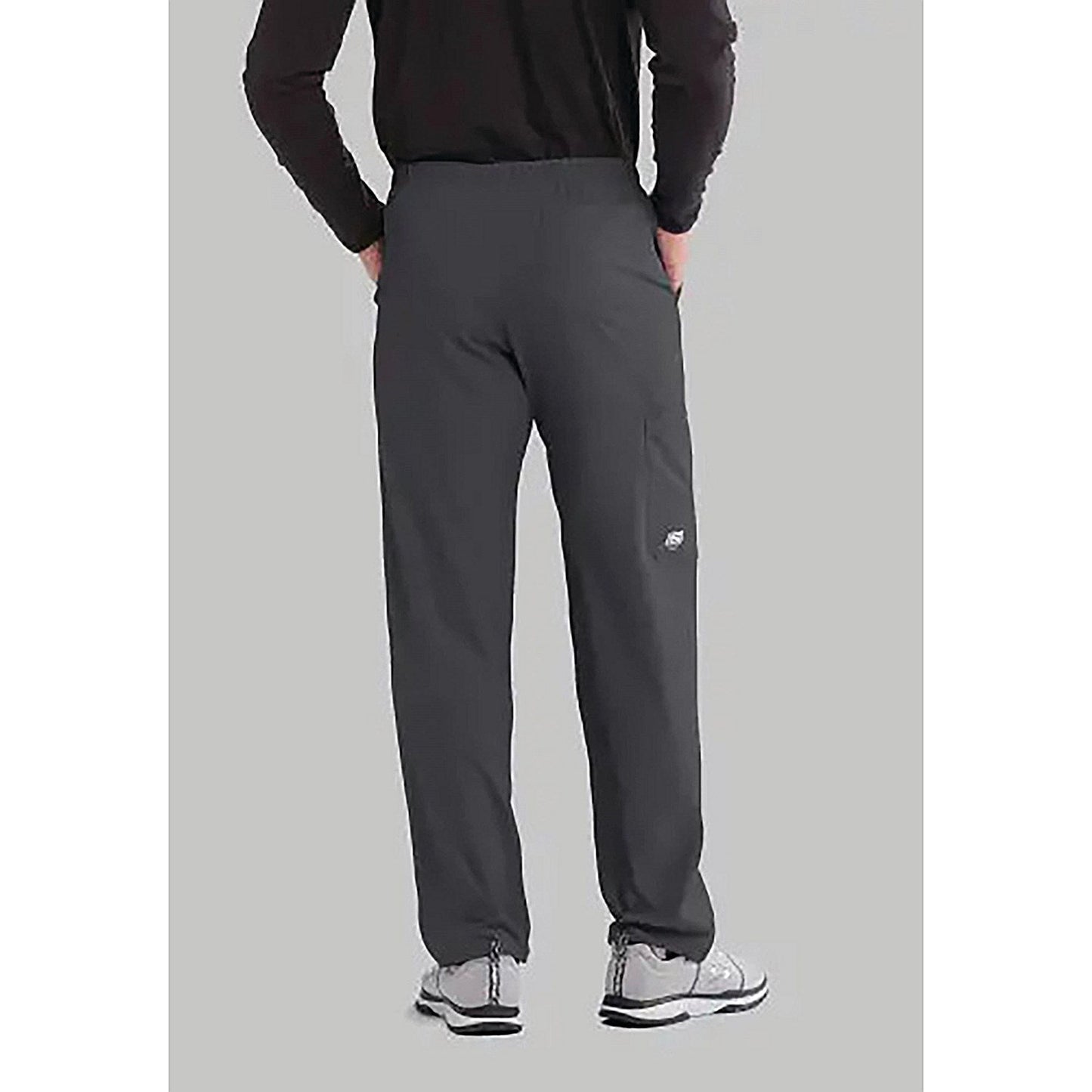 Skechers Unisex Drawcord Scrub Trousers, Pewter, XL
