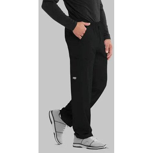 Skechers Structure Scrub Trousers, Black, Small, Short Leg
