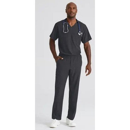Skechers Structure Scrub Trousers, Pewter Grey, XS, Short Leg