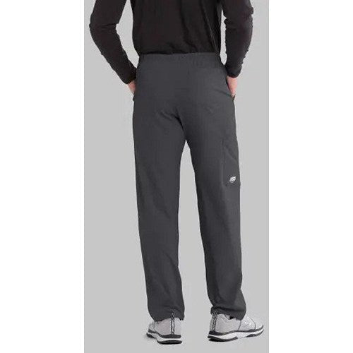 Skechers Structure Scrub Trousers, Pewter Grey, Small, Short Leg