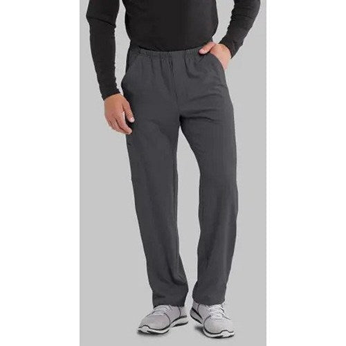 Skechers Structure Scrub Trousers, Pewter Grey, Medium, Short Leg