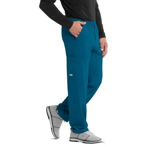 Skechers Structure Scrub Trousers, Bahama Blue, Large, Short Leg