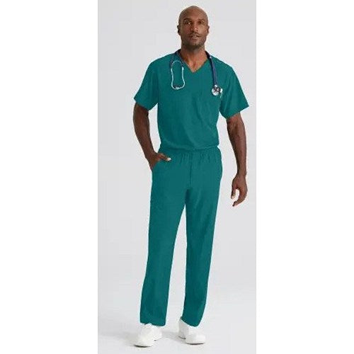 Skechers Structure Scrub Trousers, Teal, Small, Short Leg