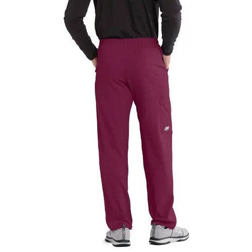 Skechers Structure Scrub Trousers, Wine Red, XS, Short Leg