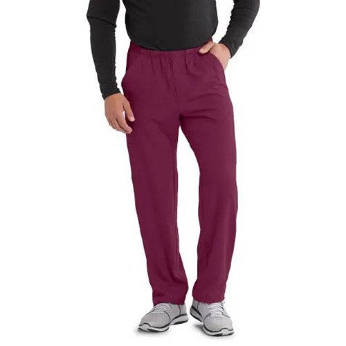 Skechers Structure Scrub Trousers, Wine Red, XL, Short Leg