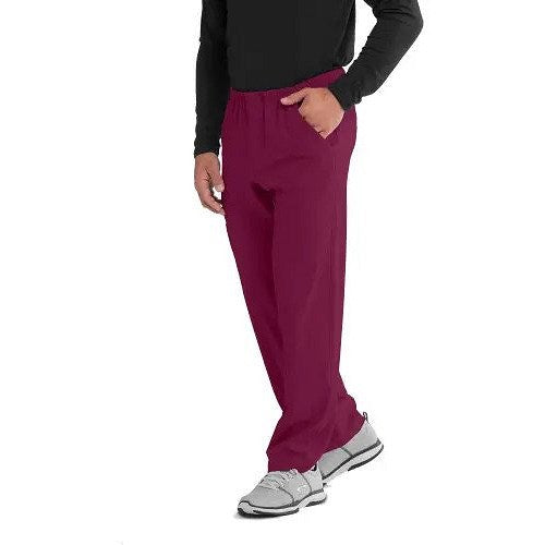 Skechers Structure Scrub Trousers, Wine Red, XL, Short Leg
