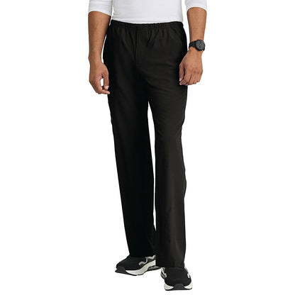 Skechers Unisex Drawcord Scrub Trousers, Black, 5XL