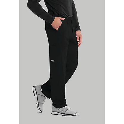 Skechers Unisex Drawcord Scrub Trousers, Black, 5XL