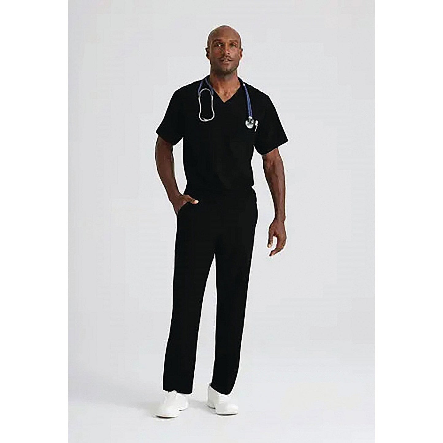 Skechers Unisex Drawcord Scrub Trousers, Black, 5XL Easy2Order : WIS12950