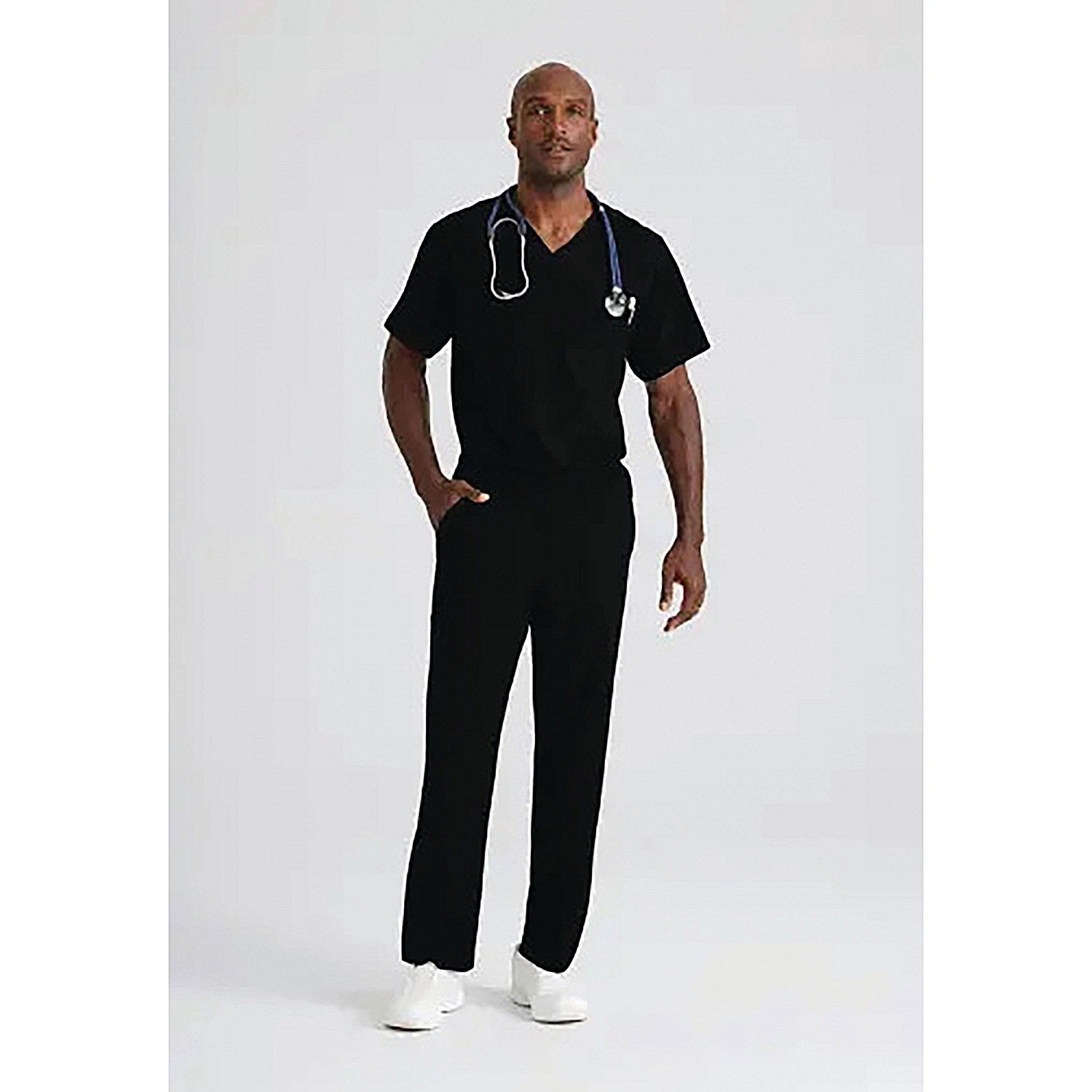 Skechers Unisex Drawcord Scrub Trousers, Black, 5XL Easy2Order : WIS12950