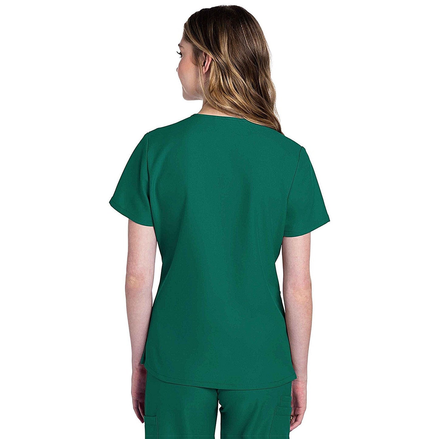 Cherokee Originals Ultra Female V-neck Scrub Top, Hunter Green, Medium