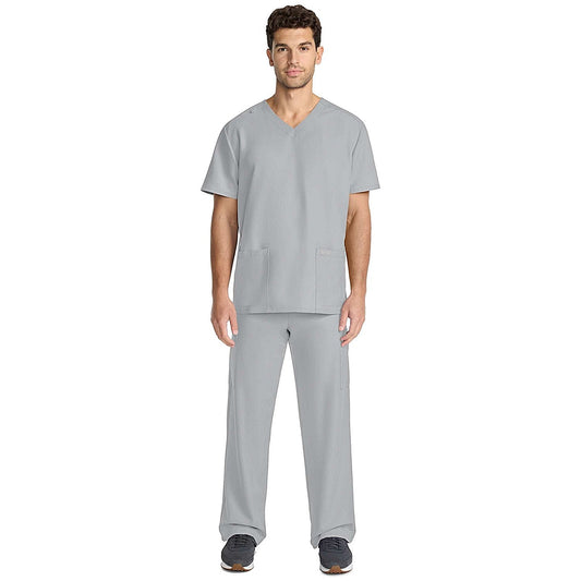 Cherokee Originals Ultra Female V-neck Scrub Top, Grey, Small