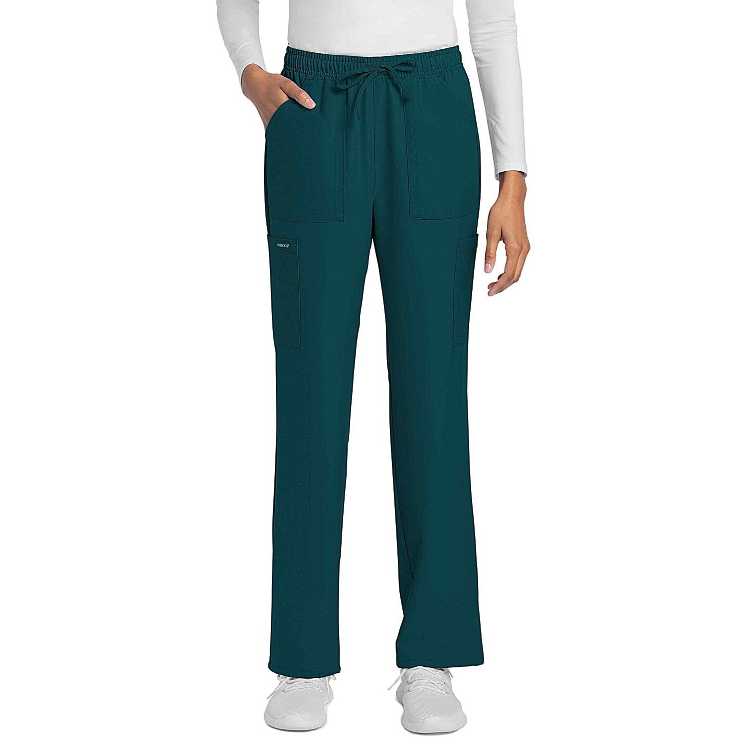 Cherokee Originals Ultra Women's Medical Scrub Trousers, Caribbean Blue, 3XL Easy2Order : WIS14473