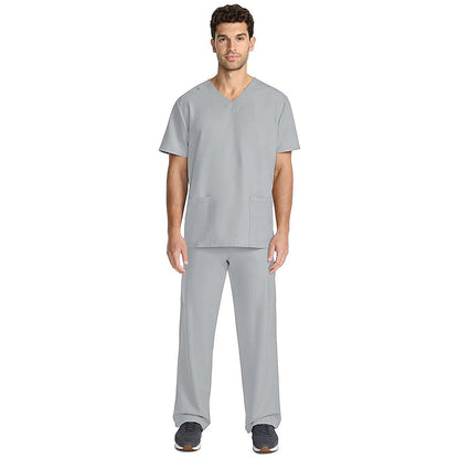 Cherokee Originals Ultra Female V-neck Scrub Top, Grey, XS