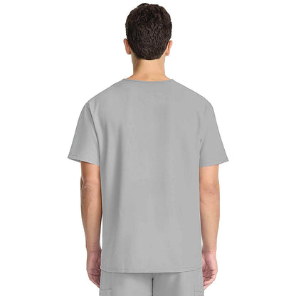 Cherokee Originals Ultra Female V-neck Scrub Top, Grey, XS