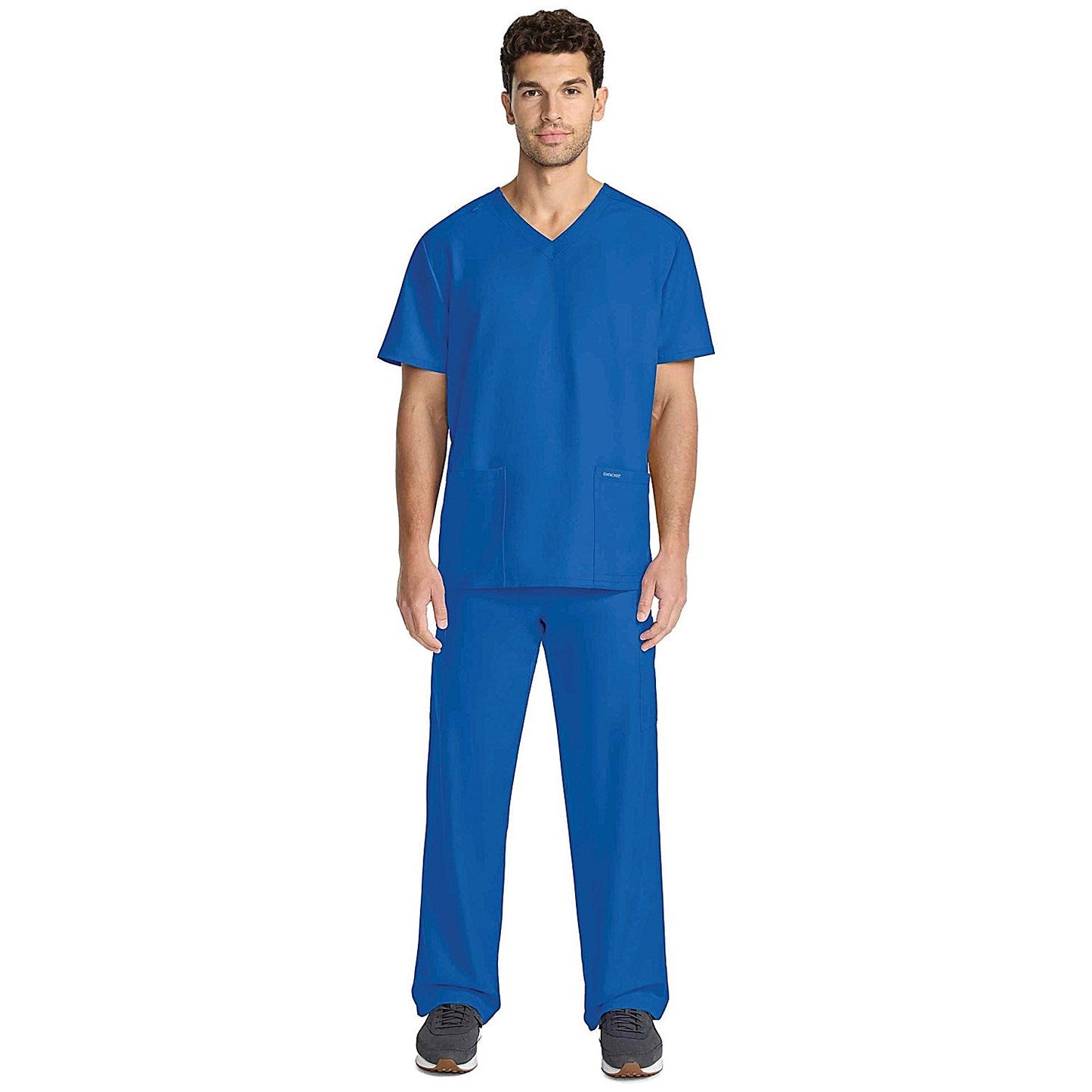 Cherokee Originals Ultra Female V-neck Scrub Top, Royal Blue, XL
