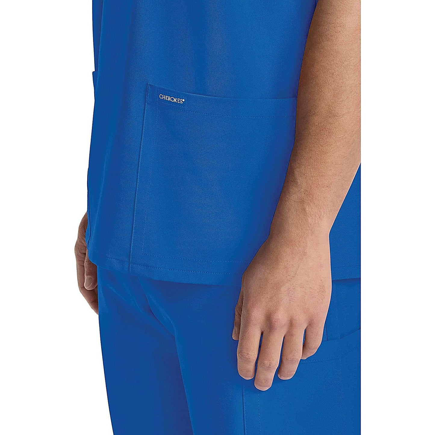 Cherokee Originals Ultra Female V-neck Scrub Top, Royal Blue, XL