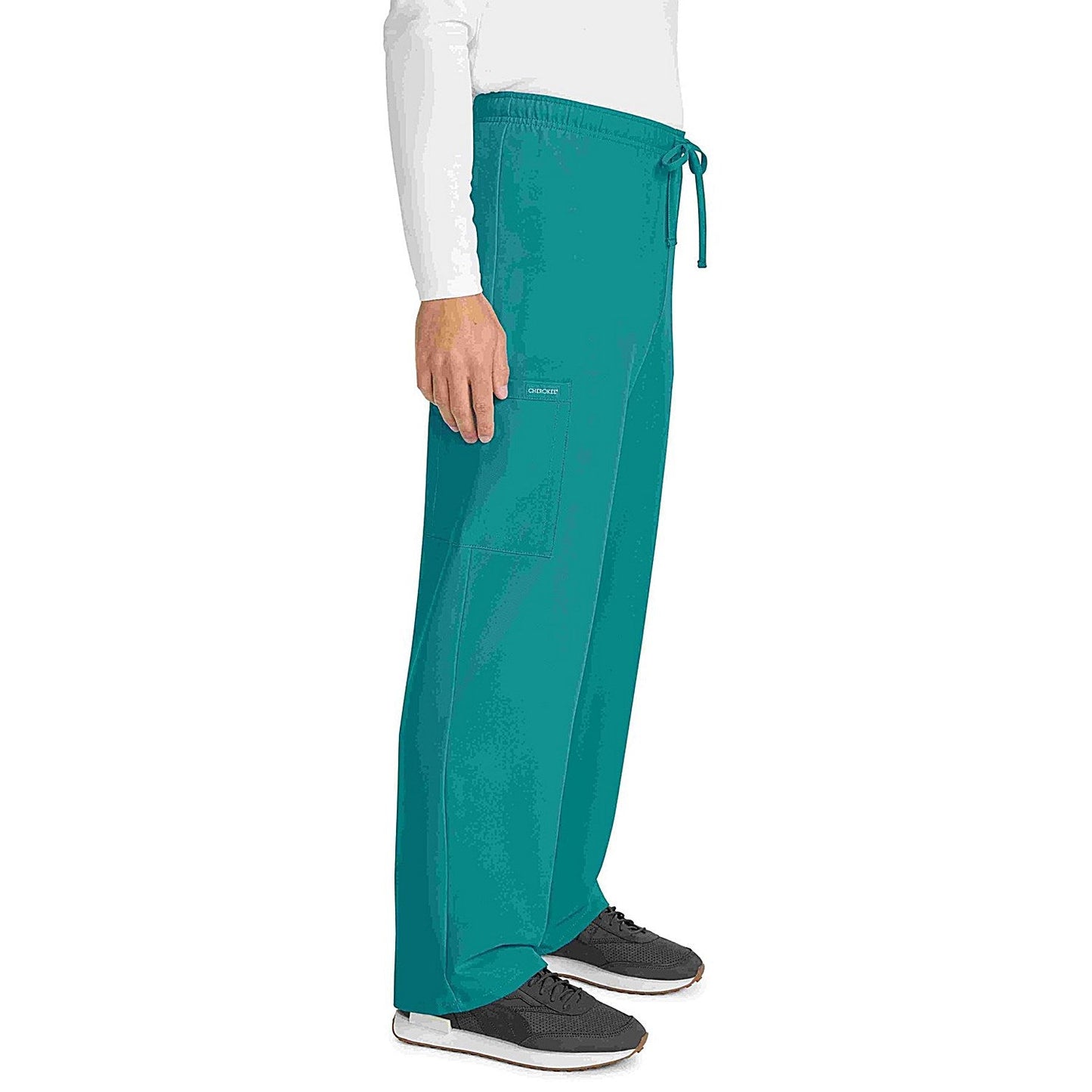 Cherokee Originals Ultra Unisex Scrub Trousers, Teal, XS