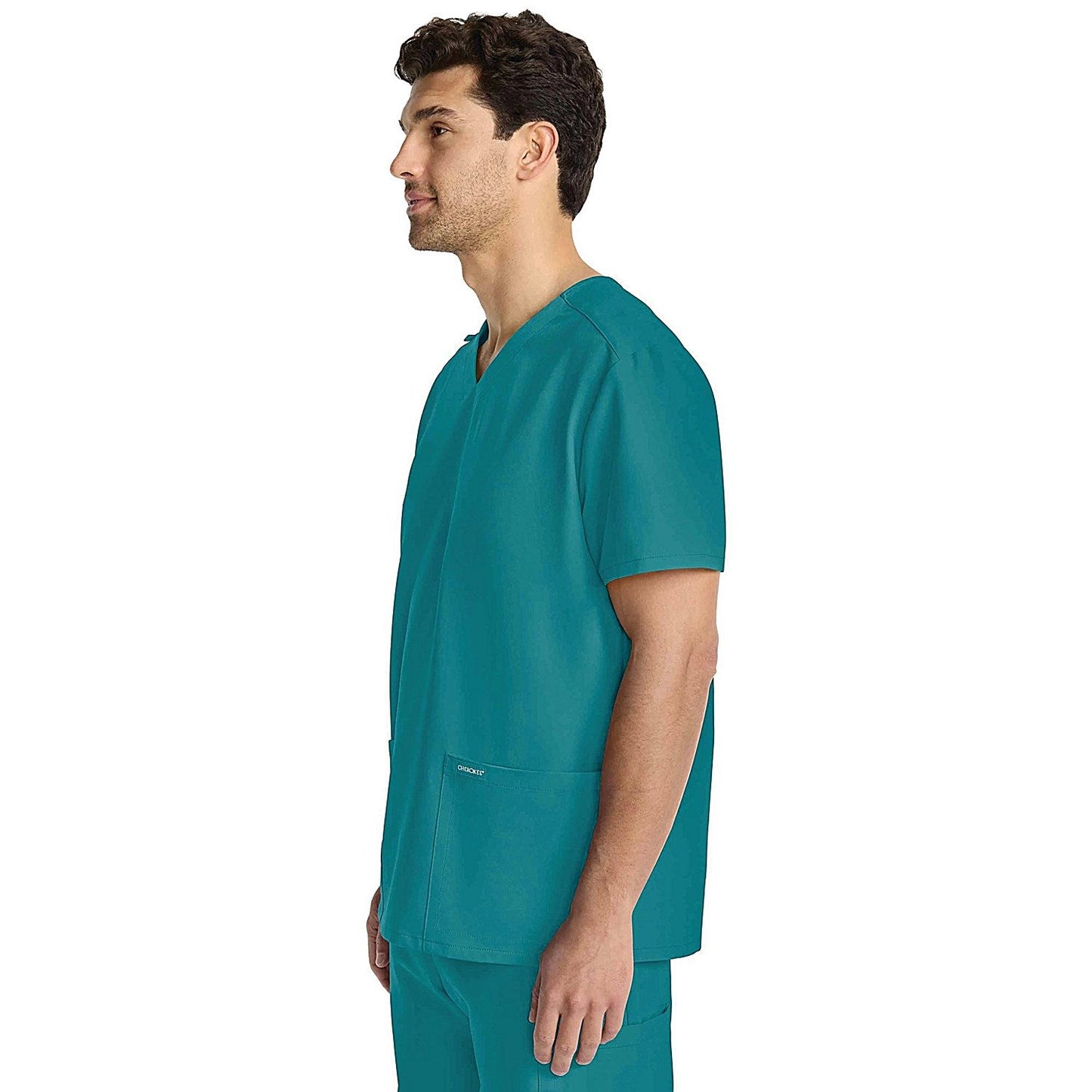 Cherokee Originals Ultra Female V-neck Scrub Top, Teal, 3XL