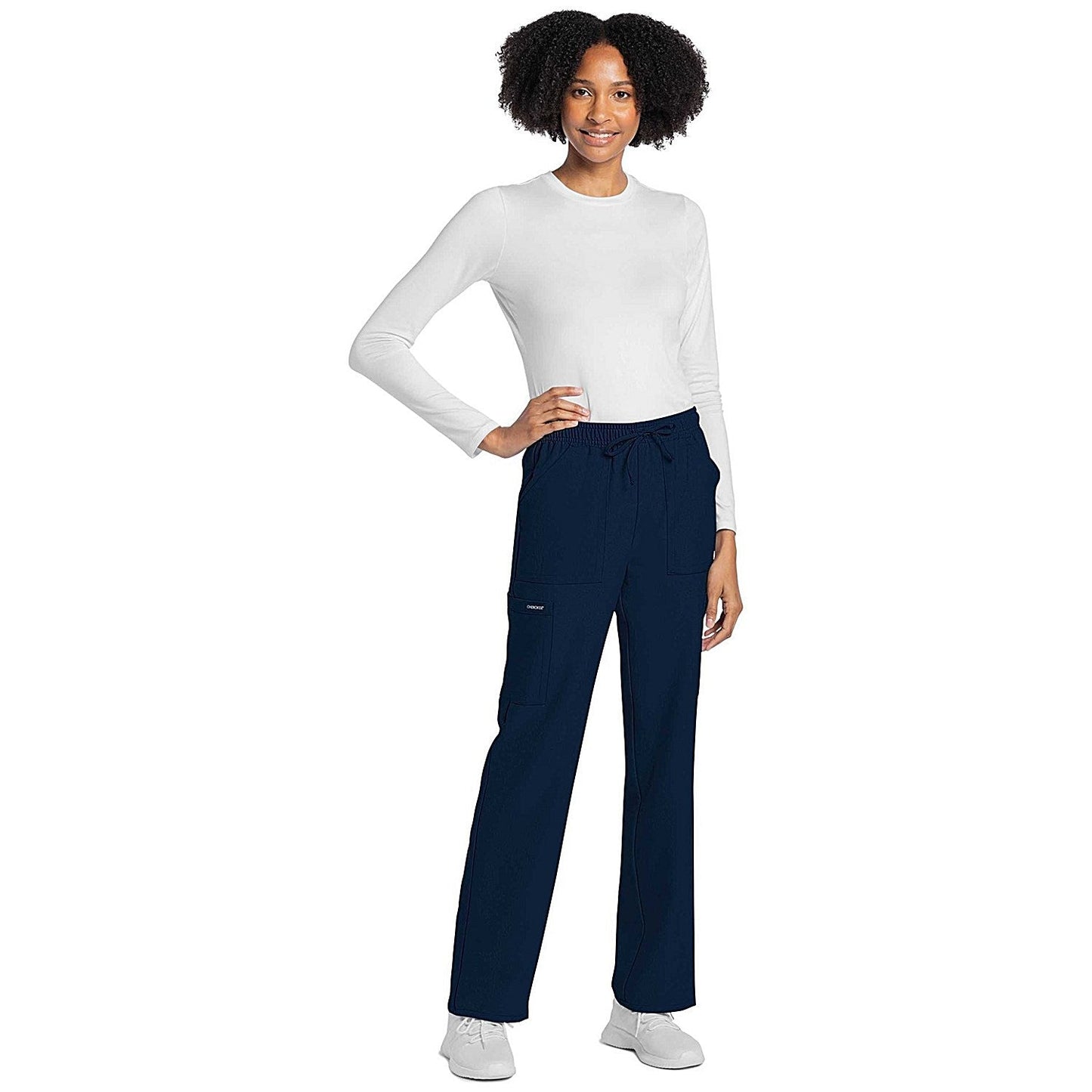 Cherokee Originals Ultra Women's Medical Scrub Trousers, Navy Blue, 2XS