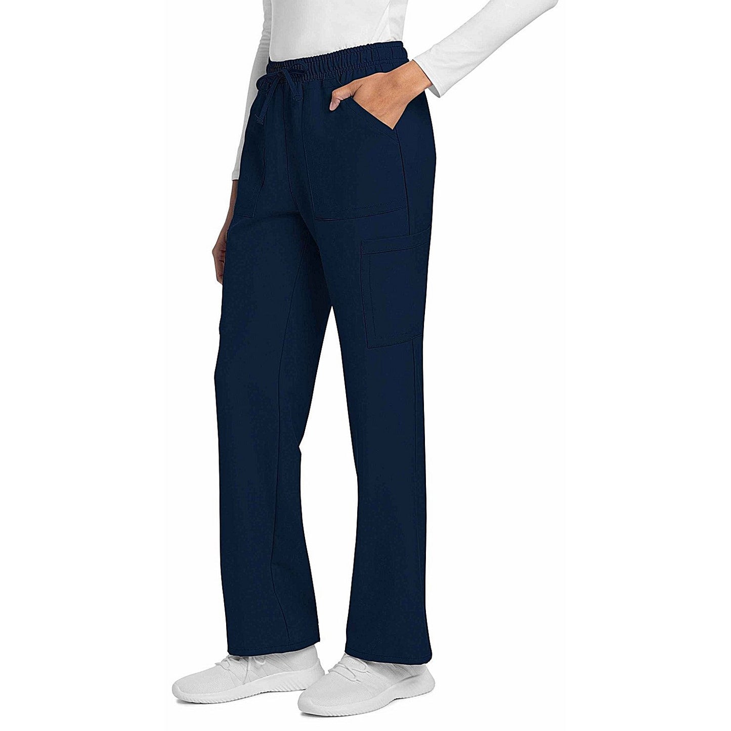 Cherokee Originals Ultra Women's Medical Scrub Trousers, Navy Blue, 2XS Easy2Order : WIS16939