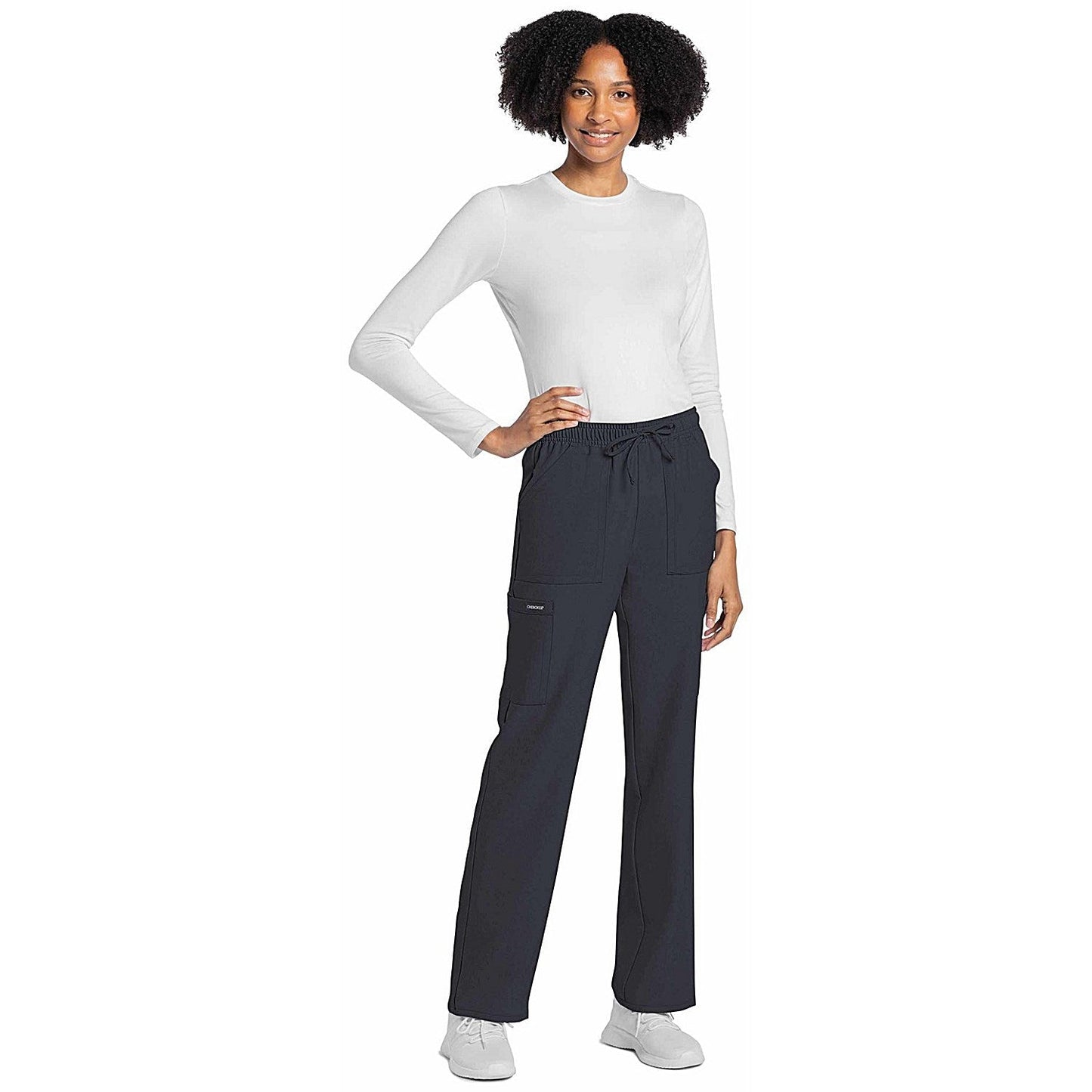 Cherokee Originals Ultra Women's Medical Scrub Trousers, Pewter Grey, Large