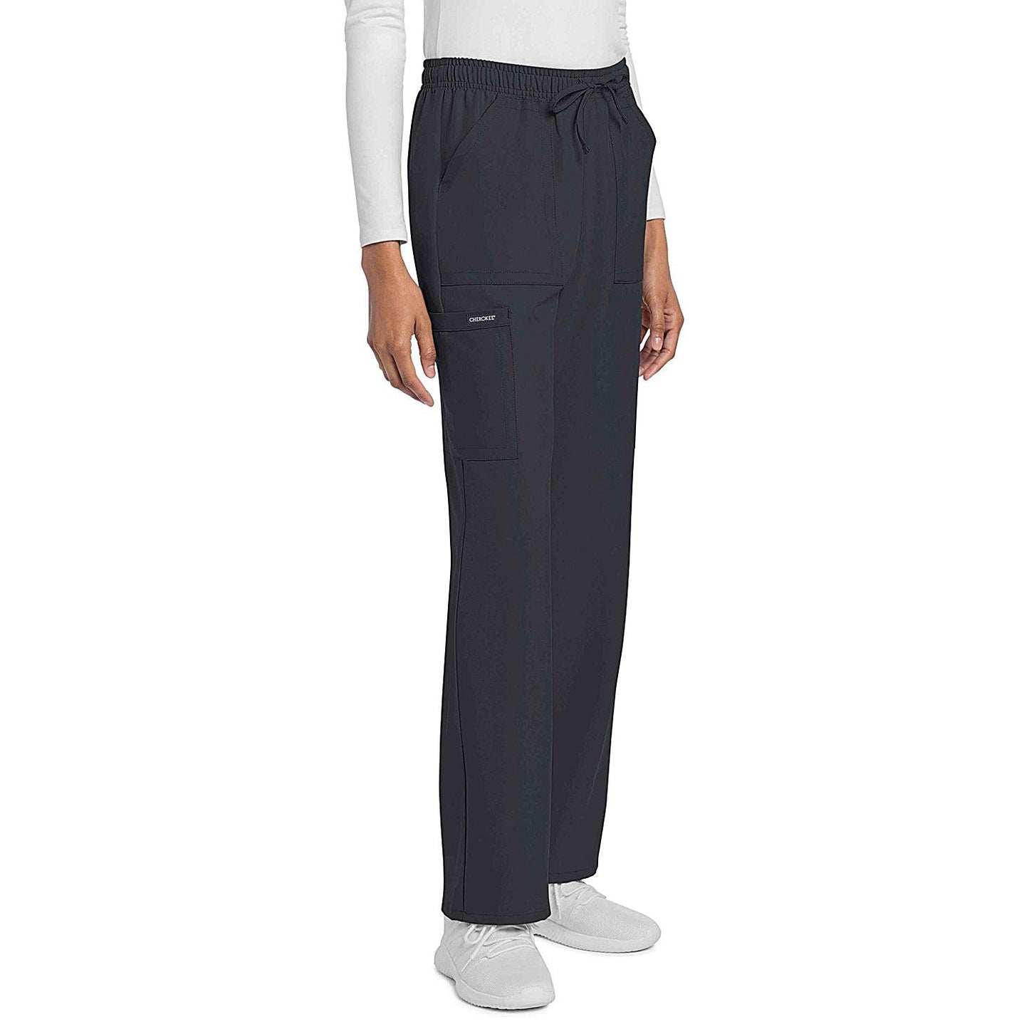 Cherokee Originals Ultra Women's Medical Scrub Trousers, Pewter Grey, Large