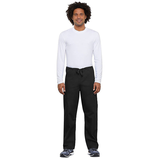 Cherokee 4100 Tall Leg Scrub Trousers, Black, 2XL, Tall Leg Easy2Order : WIS17431