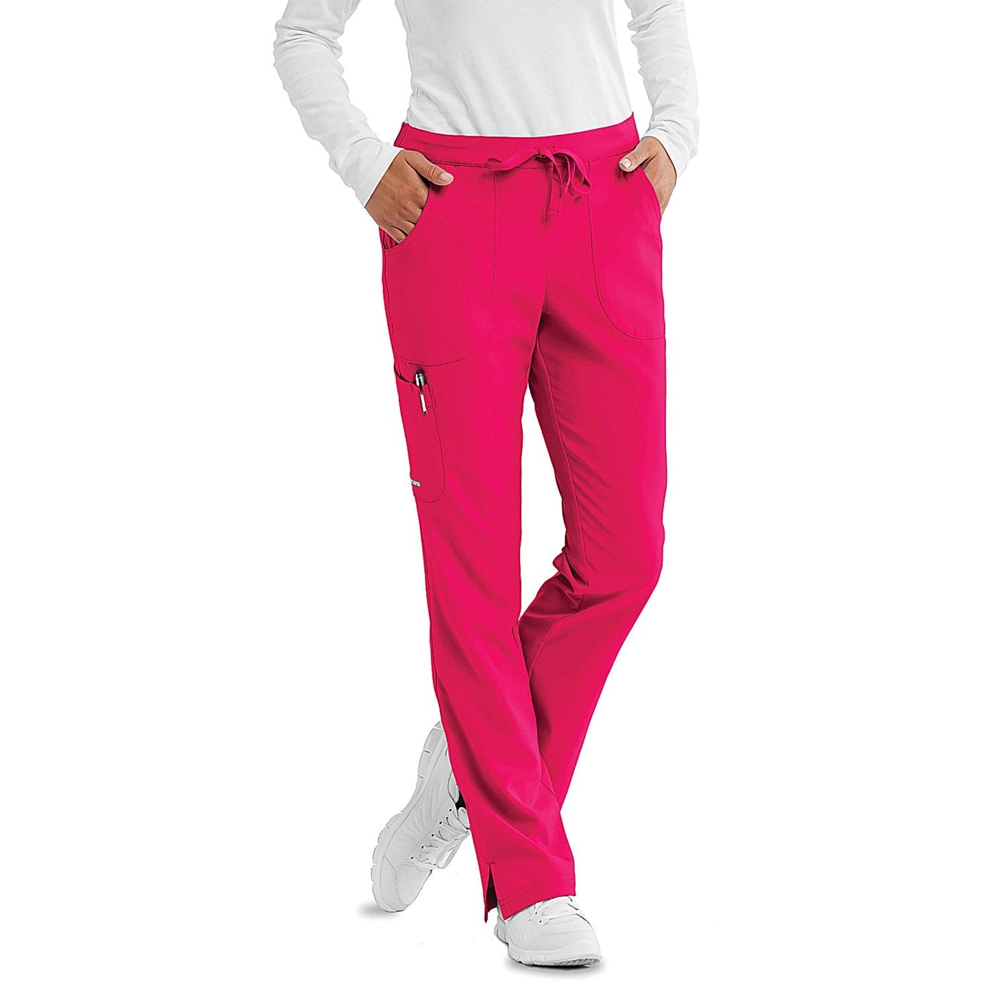Skechers Female Reliance Mid-Rise Trousers, Vibrance Pink, 3XL