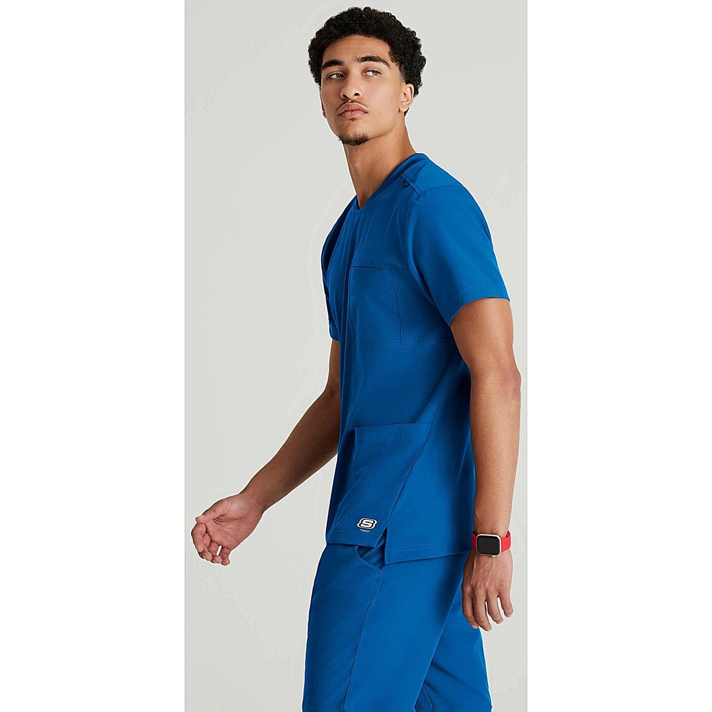 Skechers SKT193 Thesis Scrub Top, Royal Blue, Size Medium
