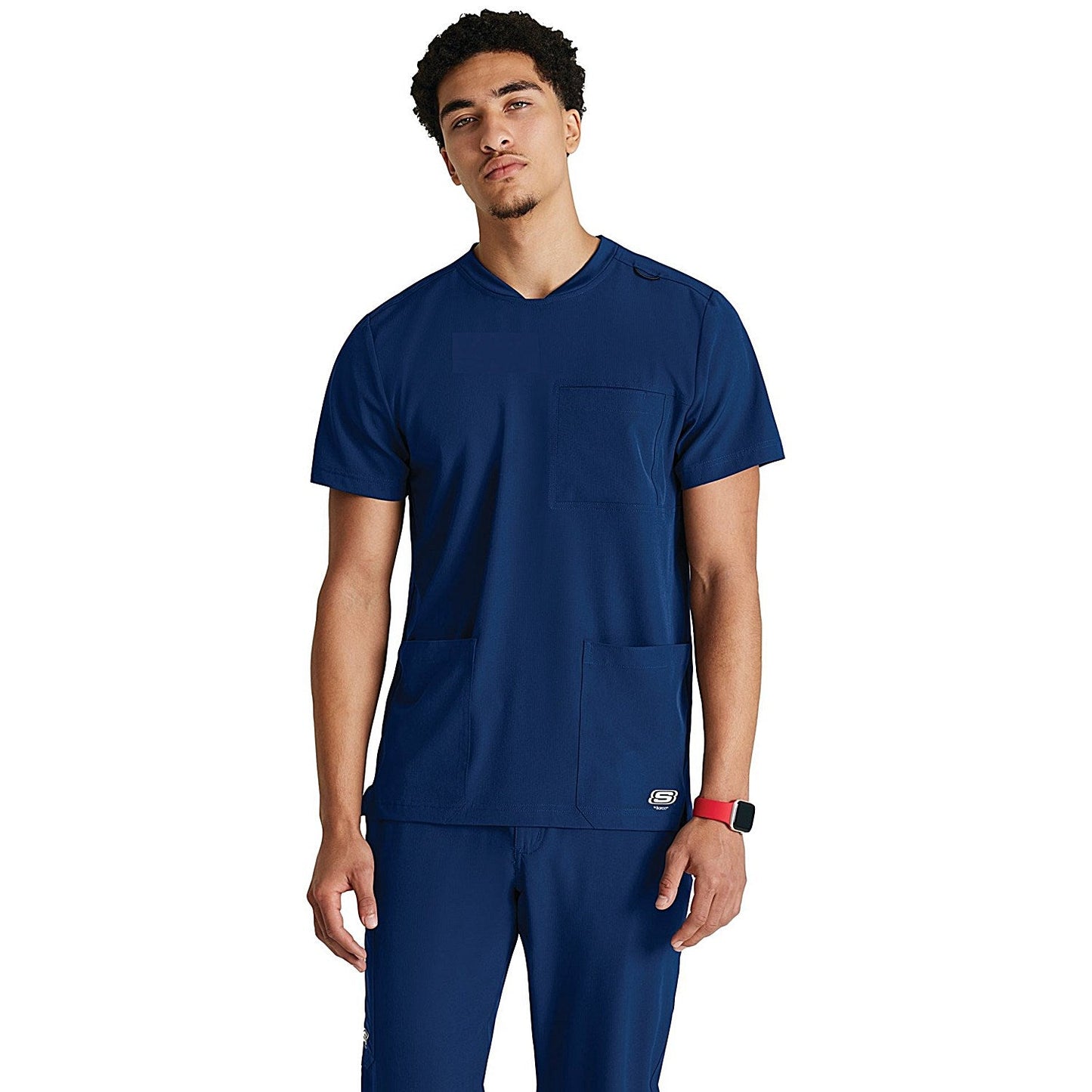 Skechers SKT193 Thesis Scrub Top, Navy, Size 3XL