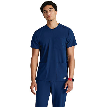 Skechers SKT193 Thesis Scrub Top, Navy, Size 3XL