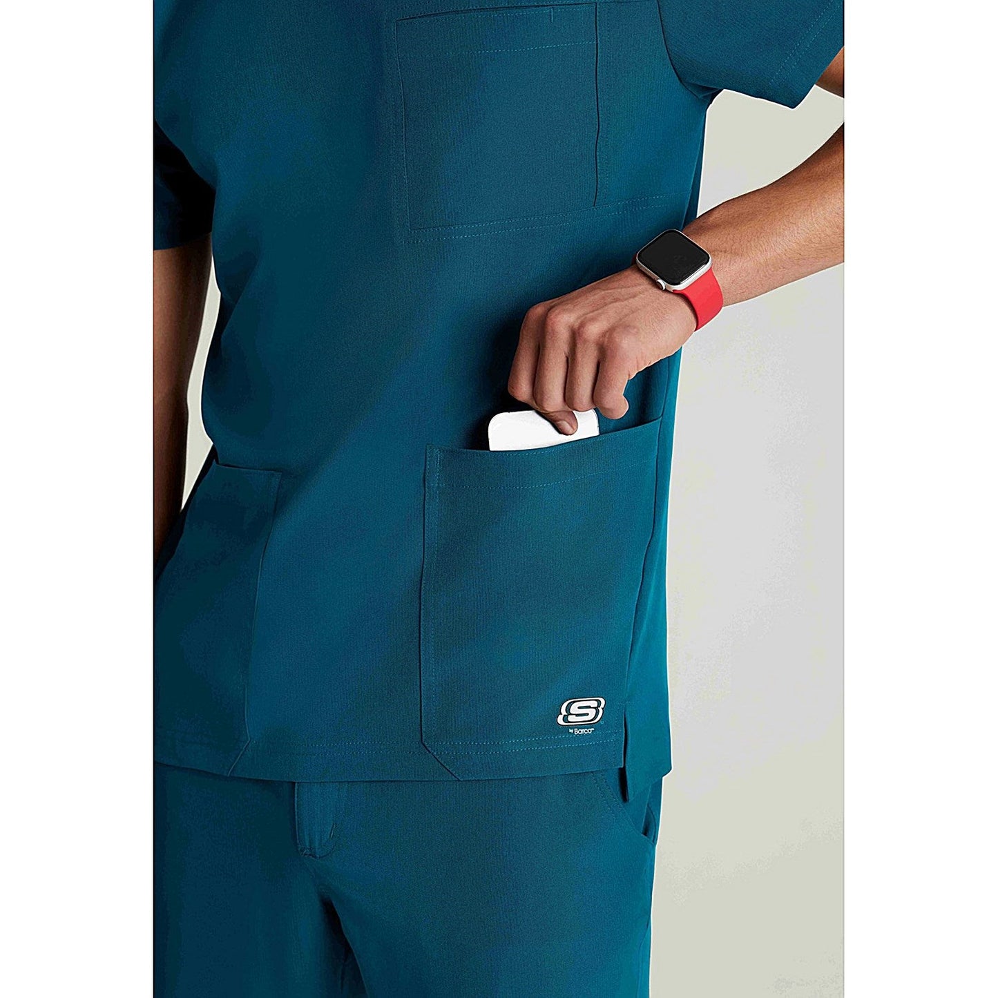 Skechers SKT193 Thesis Scrub Top, Bahama, Size 4XL