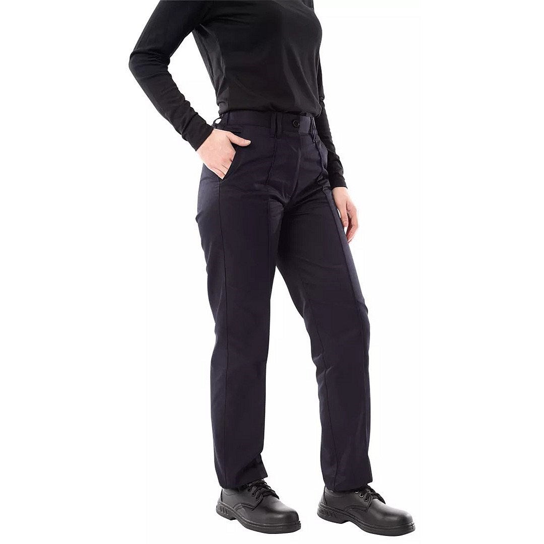 Work in Style Classic Women's Work Trousers, Navy Blue, 30 Easy2Order : WIS20089