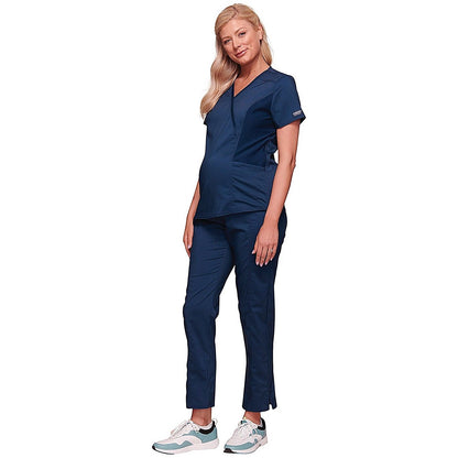 Cherokee Revolution WWE688 Maternity Top, Navy, Size Large